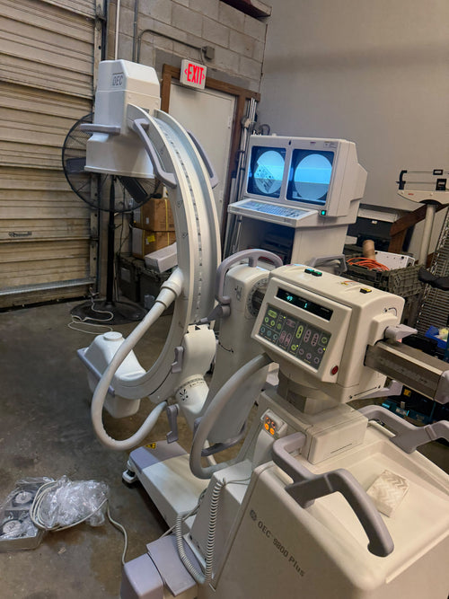 2012 GE OEC 9800 Plus Mobile C-Arm System with Vascular / ESP Package