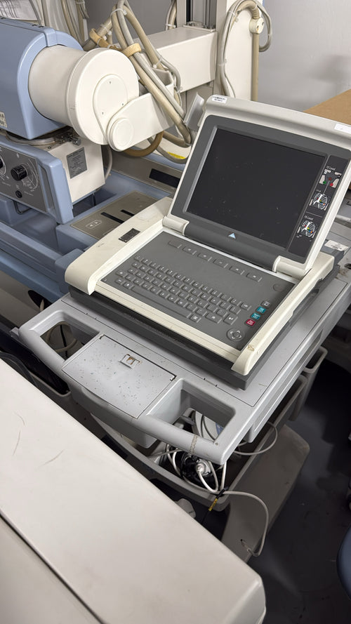 GE Marquette MAC 12-Lead Resting ECG / EKG System with GE Modular MAC Mobile Cart