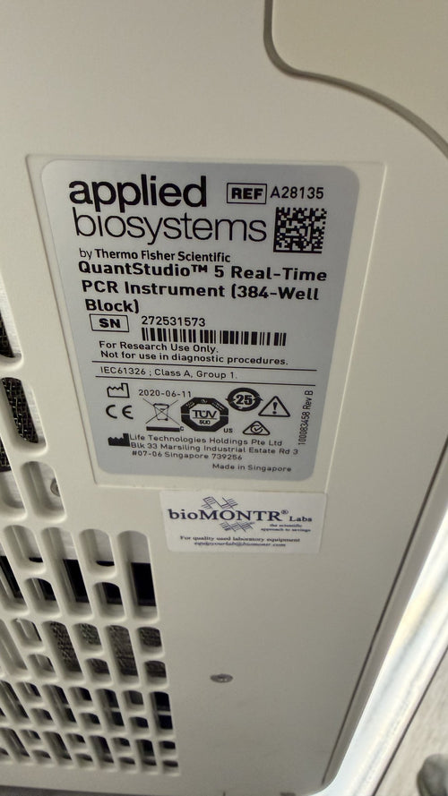Applied Biosystems QuantStudio 5 Real-Time PCR Instrument (384-Well Block) - Image 12