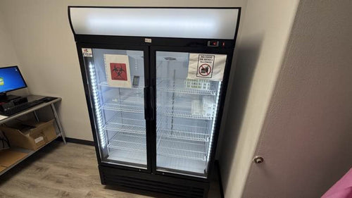 Cooler Depot Double Glass Door Commercial Refrigerator - Image 3