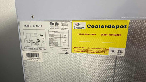 Coolerdepot GDM-41B Double Glass Door Refrigerator - Image 2