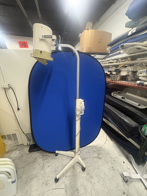 Emerson Chest Vibrator on Mobile Stand