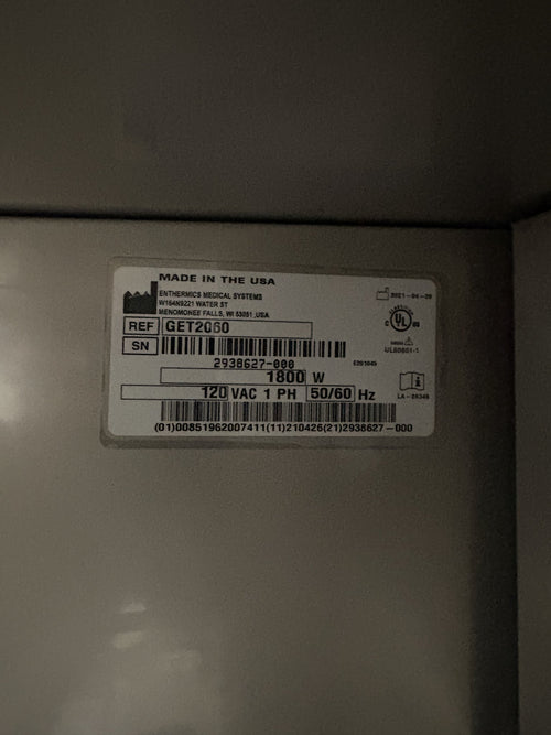Enthermics GET2060 Medical Warming Cabinet