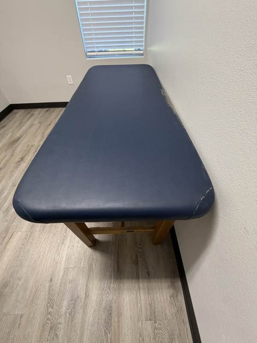 Generic Wooden Fixed-Height Examination Table