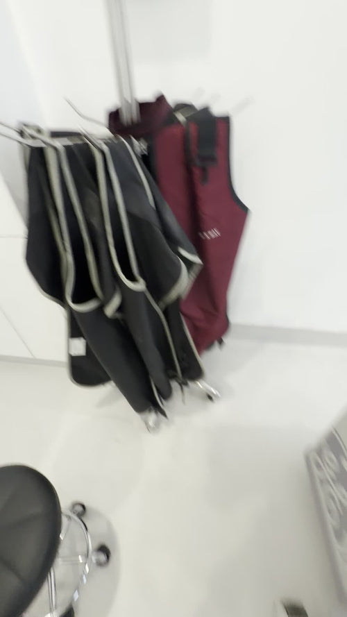 Lead Apron Assortment with Mobile Rack