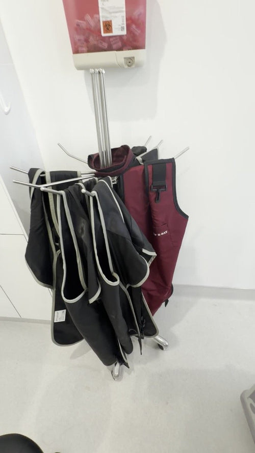 Lead Apron Rack with Lead Aprons - Image 2