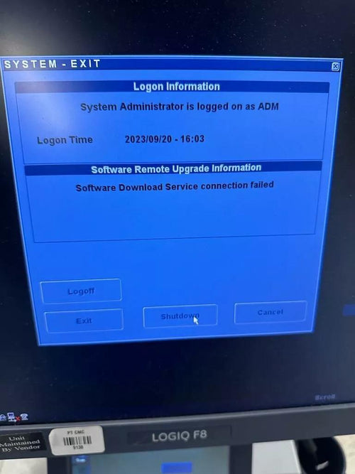 GE LOGIQ F8 Series