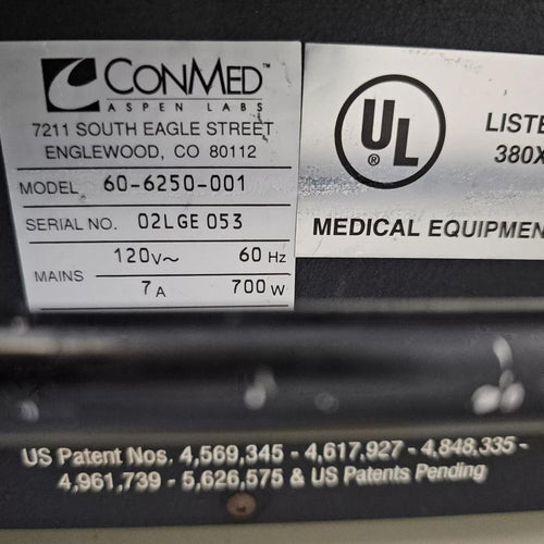 CONMED Aspen Excalibur Plus PC