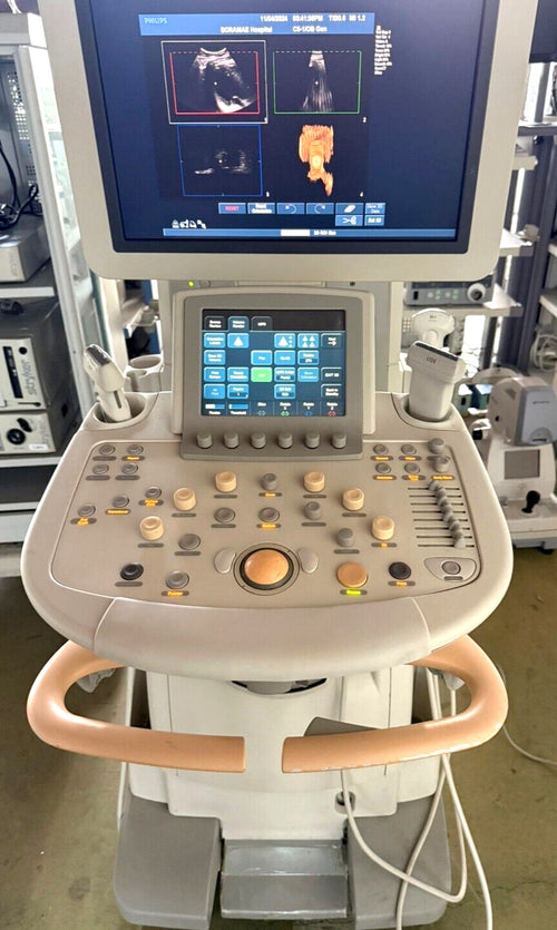 Philips Diagnostic Ultrasound System w/ Probes