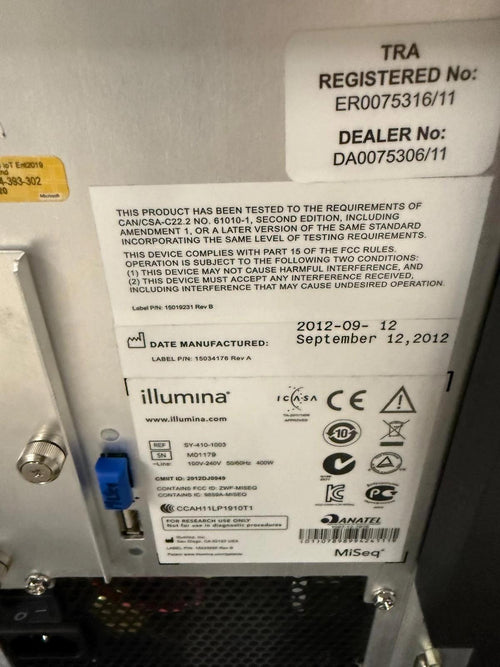 Illumina Illumina Miseq NGS