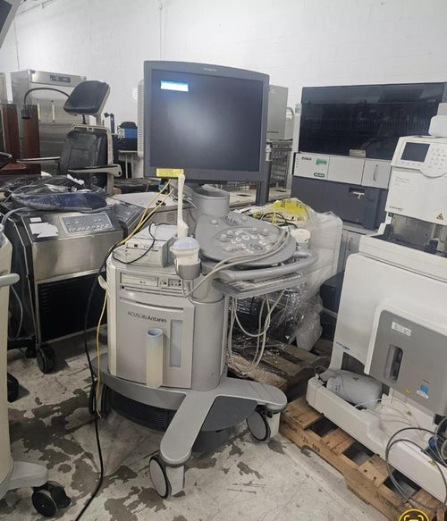 Siemens Antares Ultrasound Machine With Three Probes