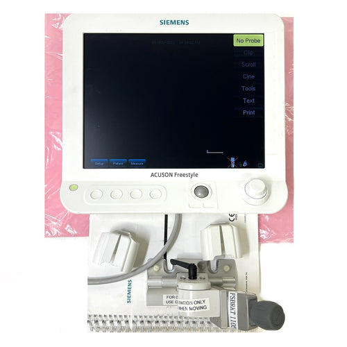 Siemens Antares Ultrasound Machine With Three Probes