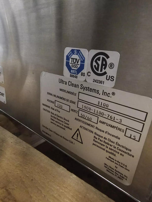 Ultra Clean Systems, Inc Model 1100