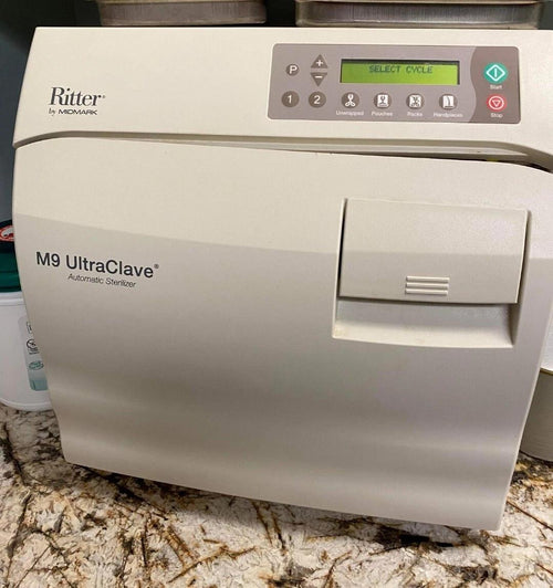 2017 Midmark Ritter M9 Ultraclave Sterilizer / Autoclave 1396 CYCLES