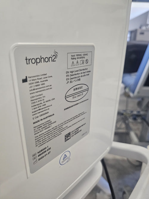 NEW Trophon2  Disinfection System W Printer And Stand Zero Cycles
