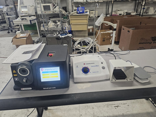 Angiodynamics EVLT VenaCure Pro 1470 Laser Complete System