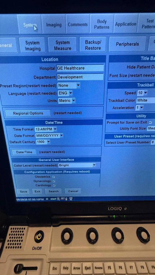 2018 Refurbished GE Logiq E ultrasound with  convex L4-12t Or L10-22 Transducer