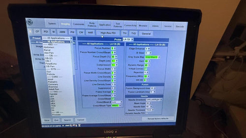 2018 Refurbished GE Logiq E ultrasound with  convex L4-12t Or L10-22 Transducer