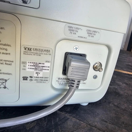 Criticare nGenuity 8100- DOX SpO2, NIBP, ECG,  Temp, Printer