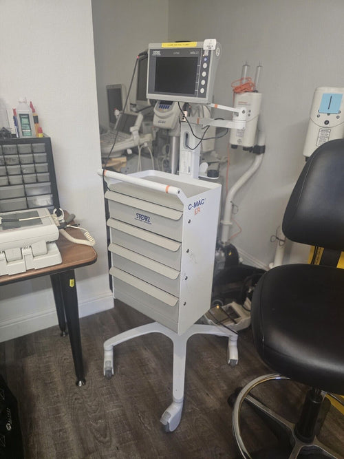 Karl Storz C-Mac 8403 ZX Monitor with Stand and Cart
