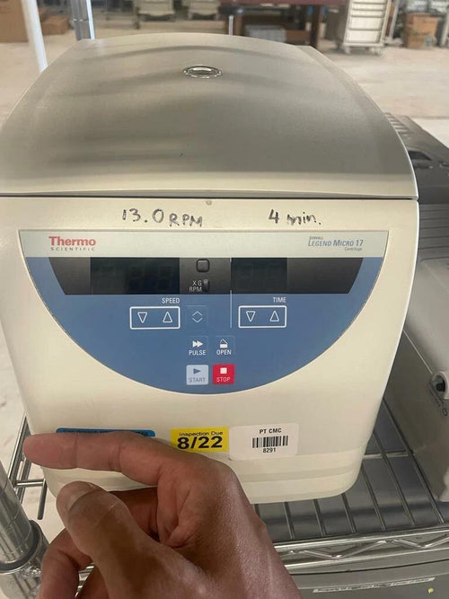 2016 Thermo Scientific Sorvall Legend Micro 17 , Centrifuge