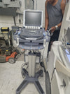Sonosite M-Turbo Ultrasound System w/ L25 & P21 ProbeS w/ Power Supply & CART