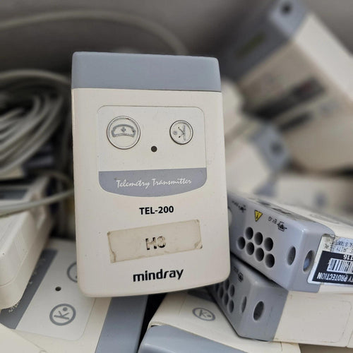 Mindray Telemetry Transmitter Patient Monitor TEL-100 with Cable, ( LOT Of  32)