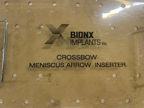 Bionx Implants Crossbow Meniscus Arrow Inserter Instrument Set