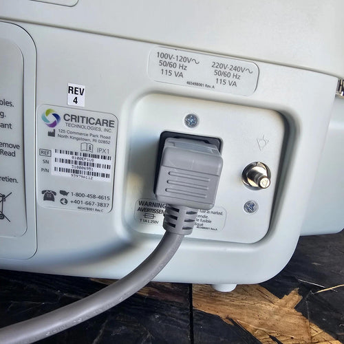 Criticare nGenuity 8100EP- DOX SpO2, NIBP, ECG,  Temp, CO2, Printer