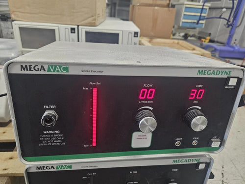 MEGAPOWER Megadyne ESU Mega Vac  Smoke Evacuator FULL LOT
