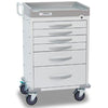 Detecto Rescue Series Anesthesiology Medical Cart,  Tan Drawers - Detecto