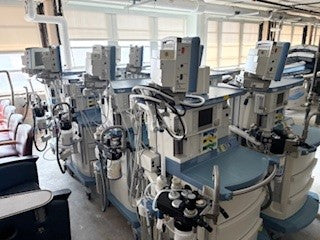 Drager Fabius® GS premium Anesthesia Machine (Lot of 8)