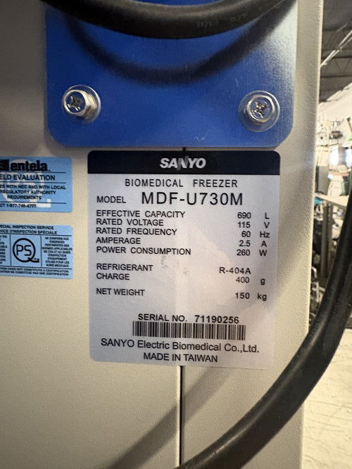 Sanyo MDF-U730M Biomedical Freezer - Image 2