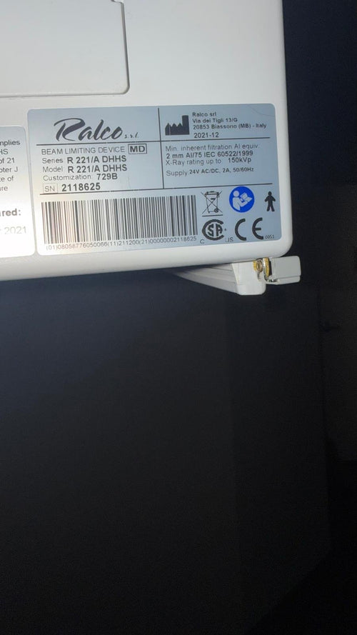 Sedecal Radiographic X-Ray System with Ralco R 221/A DHHS Collimator - Image 2
