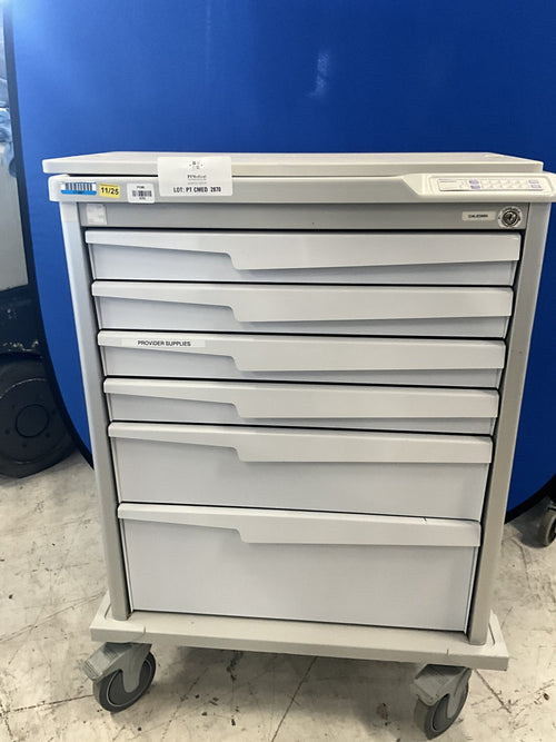 Somanetics INVOS Medical Cart with 6-Drawer Storage - Image 2