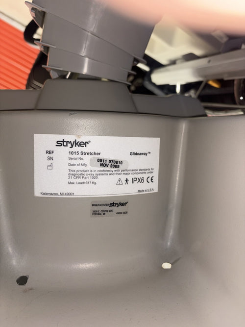 Stryker 1015 Glideaway Stretcher