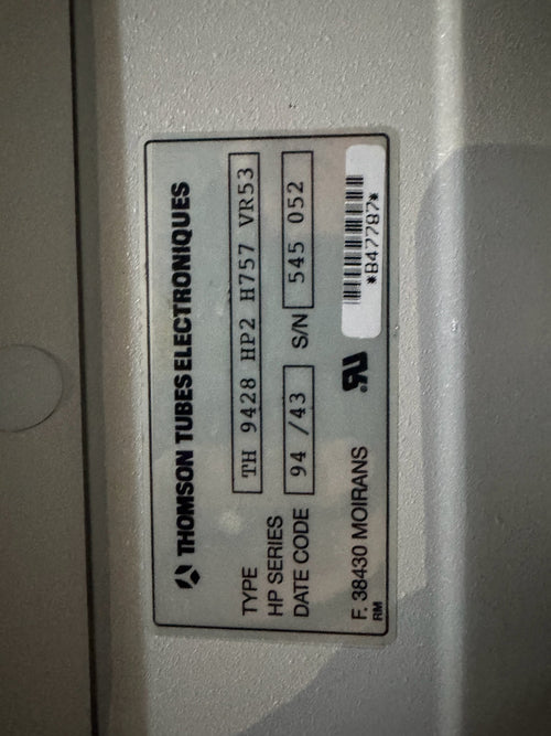 Thomson Tubes Electroniques TH 9428 HP2 H757 VR53 X-Ray Image Intensifier Tube - Image 2