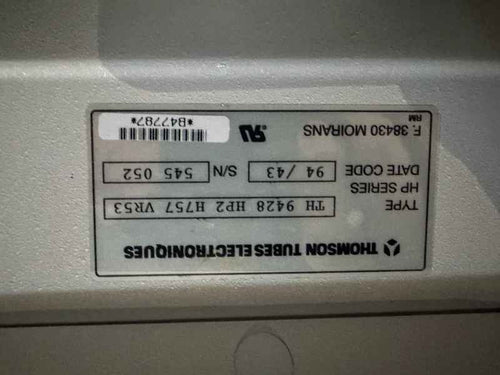 Thomson Tubes Electroniques TH 9428 HP2 H757 VR53 X-Ray Image Intensifier Tube - Image 3