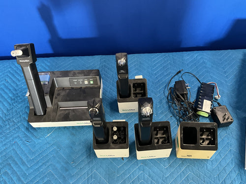 Welch Allyn Diagnostic Set with Multiple Charging Stations and Handheld Units