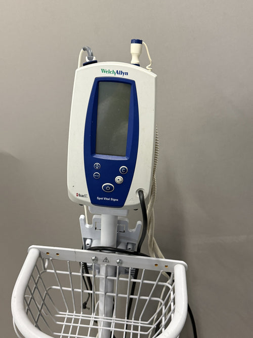 Welch Allyn Spot Vital Signs 420 Series Vital Signs Monitor on Mobile Stand