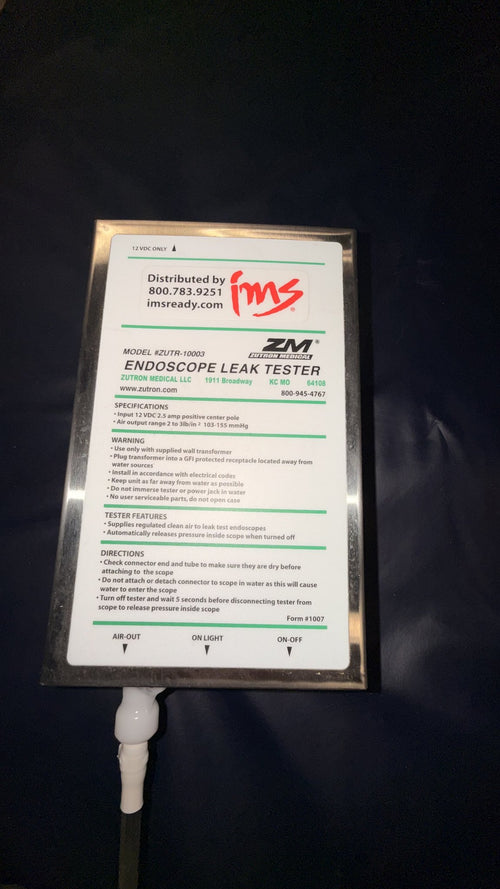 Zutron Medical ZUTR-10003 Endoscope Leak Tester