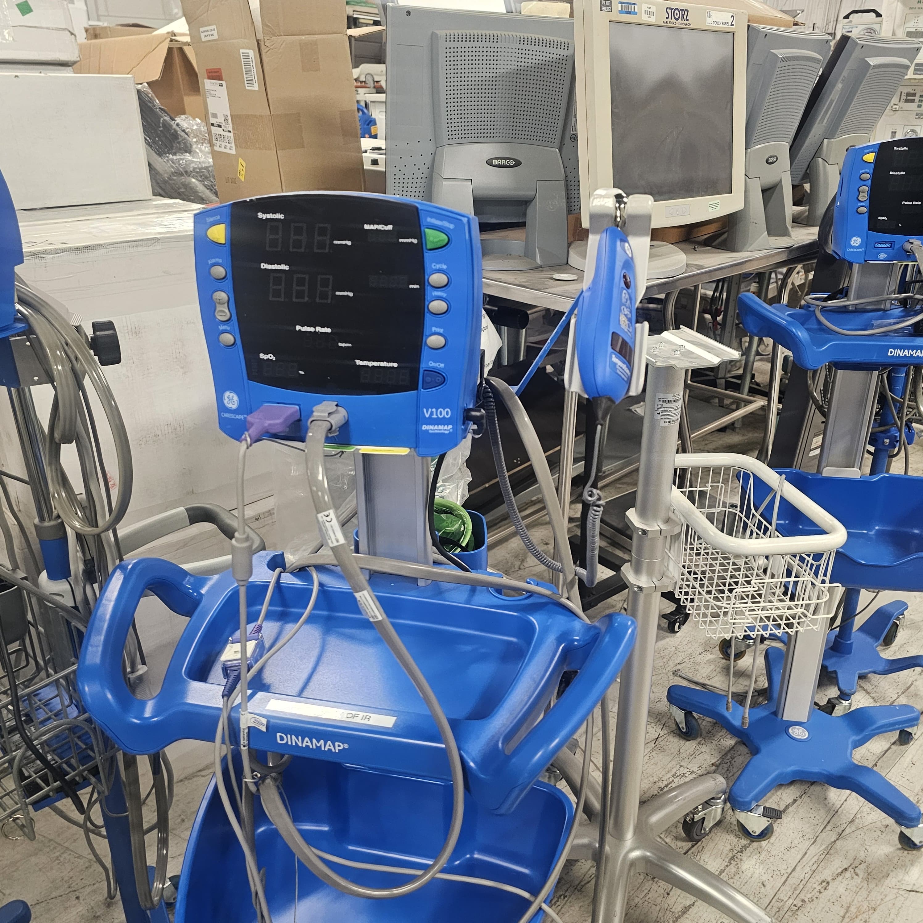 GE DINAMAP V100 Warehouse Surplus Bulk Lot 265 Units